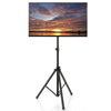 Tripod TV Stand 5-position Height Adjustable Swivel TV Floor Stand Non-slip Foot