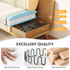 3 Seater Corduroy Sofa Modern Sofa Couch Settee Armchair Room Home Office 172cm