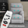 Power Lift Recliner Chair Electric Riser Armchair for Elderly w/Massage Function