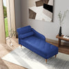 Chesterfield Chaise Lounge Velvet Fabric Upholstered Tuft Love Seat Sofa Chair