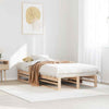 Bed Frame 75x190 Small Solid Wood Pine O3K2