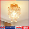 Modern Lamp LED Crystal Ceiling Light Pendant Chandelier Living Room Dining Room