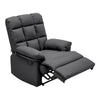 Recliner Chair Faux Leather Armchair Lounge Adjustable Reclining Lazyboy Sofa UK