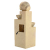 Water Feature Outdoor Fountain Rockery Decoration Solar Powered Garden Ornament