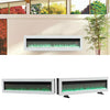 50-inch Electric LED Fireplace Recessed/Wall Mounted/Freestanding Inset Fire 50"
