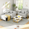 Convertible Sofa Bed 3-in-1 Pull out Arm Chair Folding Recliner Sleeper