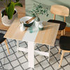 Drop Leaf Table Folding Kitchen Desk Extendable Dining Table Storage SpaceSaving