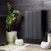 Electric Panel Heater Aluminum Radiator Wall Mounted Bedroom Heating Smart Timer