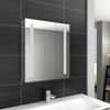 LED Bathroom Mirror Cabinet with Shaver Socket Infrared Sensor Wall Mounted
