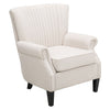 Den Lounge Wingback Accent Armchair Classic Nailhead Trim Club Side Chair Comfy