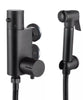Douche Bidet Shattaf Matt Black Muslim Shower Spray Brass Thermostatic Kit Set