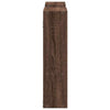 Wall Shelf Brown Oak 99x15x60 cm Engineered Wood