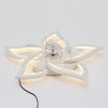 27.1in 5 Head Ceiling Fan Light 3 Color Dimmable 6 Speed Chandelier w/APP&Remote