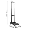 Folding Hand Cart Heavy Duty Sack Truck Trolley Luggage Trolley Cart Collapsible
