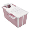 Folding Bathtub Portable Bath Tub Adult Spa Sauna Soaking Barrel 113/138/153cm