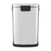 Stainless Steel Pedal Bin Kitchen Toilet Rubbish Waste Dustbin Garbage Trash Can