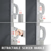 Patio Retractable Side Awning Outdoor Privacy Screen Windscreen Sunshade Blind