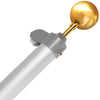 20FT Detachable Flagpole Kit Heavy Duty Aluminum Flag Pole British Silver