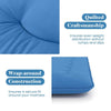 Costway Japanese Floor Mattress Futon Mattress 190 x 120 x 10 cm-Navy