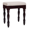 Vanity Chair Dressing Table Stool Makeup Seat Baroque Piano Chair, 46.5x39x29 CM