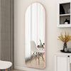 Arched/ Rectangle Framed Mirror Wall Mounted Standing Makeup Full-length Mirror
