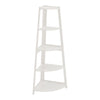 5 Tier Corner Ladder Shelf Unit Bookcase Plant Flower Display Stand Storage Rack