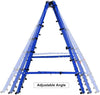 Football Training Net Double Sided Rebounder Soccer Kickback Target Goal Adjust