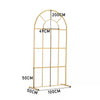 Gold WindowStyle Wedding Arch Metal Frame Backdrop Stand Flower Rack Party Decor