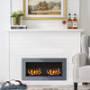 Insert/Wall Mounted Bio Ethanol Fireplace Biofire Fire Burner Glass Professional