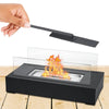 UK Fireplace Patio Heater Tabletop Fire Pit Bio Ethanol Burner Indoor Livingroom