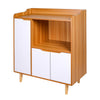 Wooden Sideboard Cabinet Cupboard Kitchen Dining Storage Furniture With 2 Doors