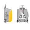 Ride-On Suitcase 20 inch Travel Luggage for Kids with Spinner Wheels