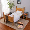 Corona Bed Frame Single Bed high or low Foot End Solid Pine Bed Furniture 3FT
