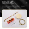 Brass Round Bathroom Rainfall Shower System Mixer Valve Set Bathtub Faucet Taps