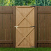 183 x 85cm Garden Gate Wood Gate Pedestrian Gate Front Door Pressure-Treated