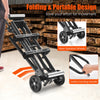 Portable Folding Saw Stand Universal Miter Saw Stand w/ Convenient Clamp System