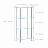 Nest of 3 Black Clear Tempered Glass Side End Lamp Sofa Tables Nested Tables