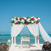 Artificial Wedding Floral Flower Row Top Table Backdrop Arch Arrangement Bouquet
