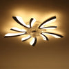 78cm 6 Speed V-Shape LED Ceiling Fan Light 3 Color Dimmable Fan Lamp w/Remote