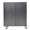 Lockable Mobile Office Storage Metal Filing Cabinet File Organisation wit 2 Keys
