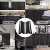 Self Adhesive Wallpaper Vinyl Wall Wrap Kitchen Cupboard Door Sticker Wood Grain