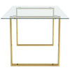 Glass Top Dining Dinner Table and 4/6/8 Dining Chairs Set Kitchen Home Furniture