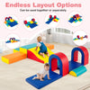 Lightweight Baby Climber Structures for Crawling Climbing and Sliding-Red