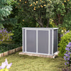 Plastic Outdoor Garden Shed 5x3FT Plant Tool Storage Garage Tool Shed Box House