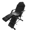Massage Table Tattoo Chair Adjustable Back Angle Removable Armrests Face Hole