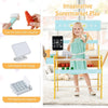 Kids Pretend Play Grocery Store Set Toddler Wooden Supermarket Play Toy Set