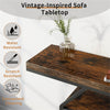Industrial Wooden Retro Narrow Slim Console Table Side Table Hallway Furniture