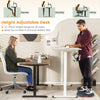 Electric Height Adjustable Standing Desk Sit to Stand Computer Workstation Table