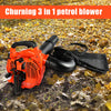Garden 30cc Petrol Leaf Blower 3-in-1 Vacuum & Mulcher & Shredder Cordless