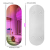 120cm Long Iridescent Wall Mirror Aesthetic Vanity Mirror Frameless Hallway Deco